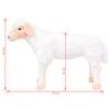 Plush Toy Sheep Standing White XXL