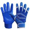 CUTTERS Перчатки для отбивания B444 Power Control Royal x Silver 4.0, Амбидекстровые, Бейсбол/Софтбол, XL,