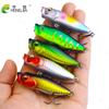 Плавающая приманка-воблер Zigzag Minnow Popper для дальних забросов и ловли щуки