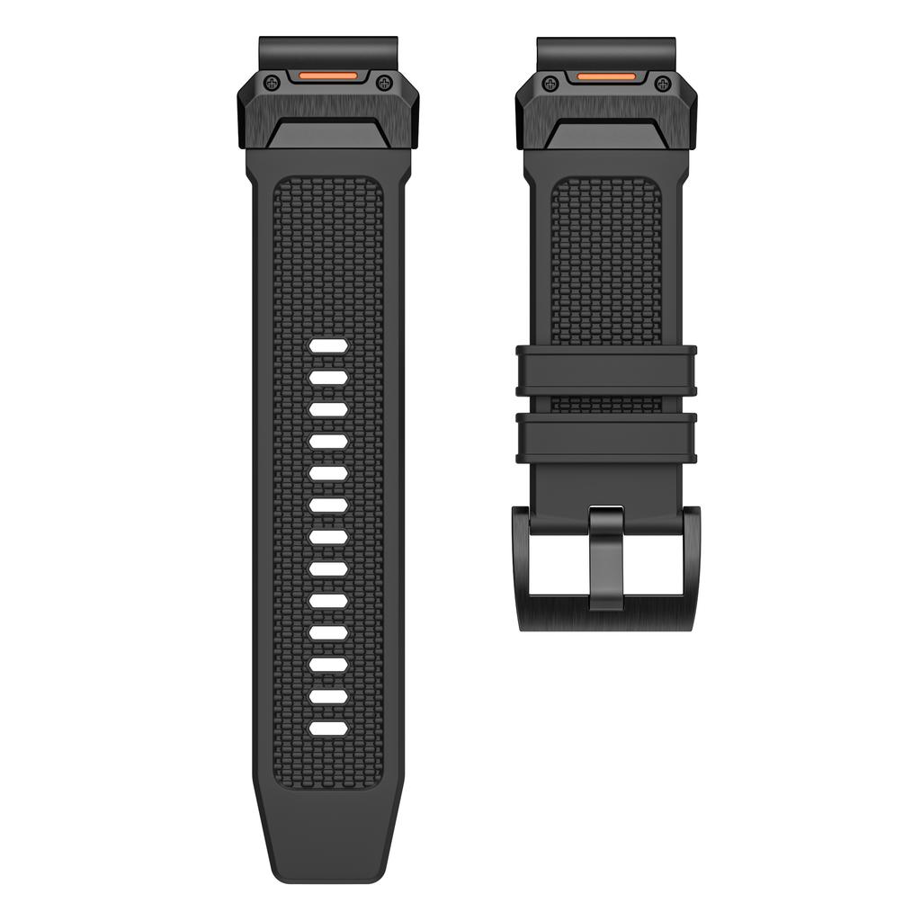 For Garmin Fenix 3/5/5X/6X/7X Replacement Strap 22mm Universal Smart Watch Soft Rubber Wrist Band