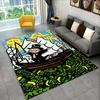 Monopoly Dollar Rich Game Cartoon Carpet Rug for Bedroom Living Room Sofa Playroom Doormat Home Decor,Kid play Area Rug Non-slip