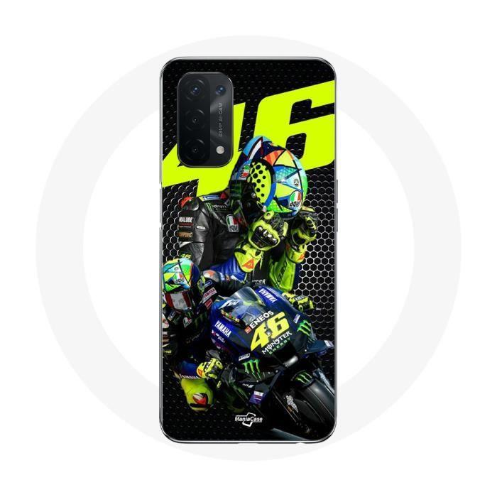 Coque pour Oppo A54 5G Valentino Rossi motoGP 46 Pilote de vitesse