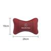 DRZ3  Hot 2025 1PCS Car Seat Headrest Auto Logo Neck Pillow For Mercedes Benz AMG W203 W204 W205 W209 W210 W211 W212 W176