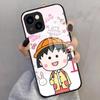 Чехол для телефона Аниме Марко-тян Для IPhone 17 Pro Max 16 15 14 Pro Max 13 11 X Xs Xr 8 7Plus Стеклянная крышка
