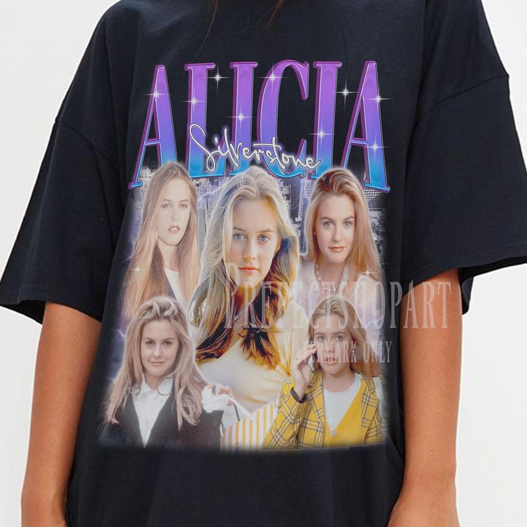ALICIA SILVERSTONE Shirt, Alicia Silverstone Fans Club Tees, Alicia Silverstone Vintage 90s Tee, Alicia Silverstone Retro Merch Gift