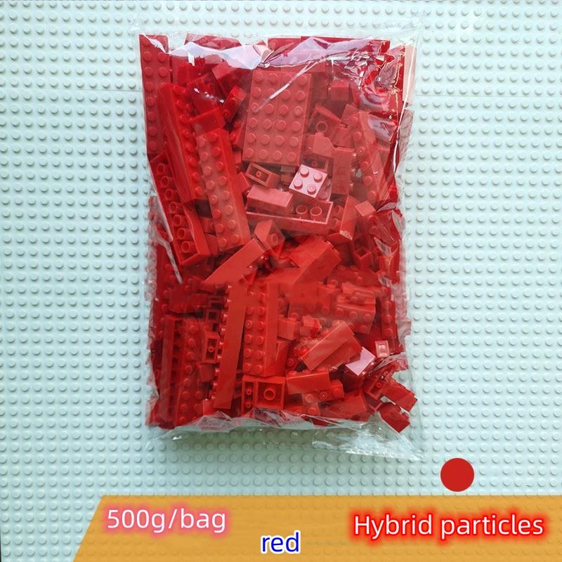 Массовые строительные блоки, 16 цветов, 500 г, 300 шт., детские развивающие игрушки, сделай сам, бесплатная сборка, креативный подарок, минифигурка