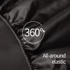 99/120/135/150/180/200cm Fitted Sheet Non-slip Single Double King Queen Size Mattress Cover Dustproof Bed Protector Bed Linens