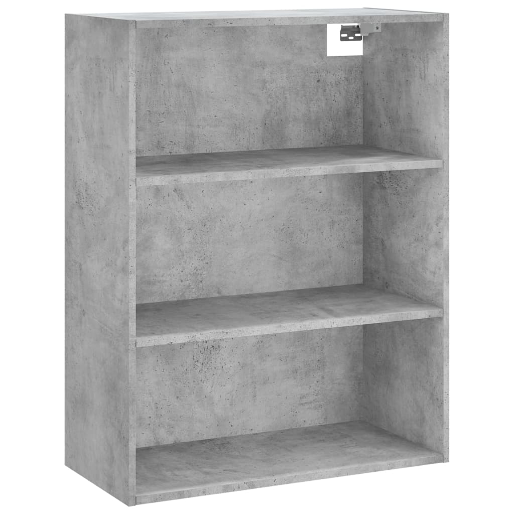 Highboard Concrete Grey 69.5 x 34 x 180 cm Particleboard