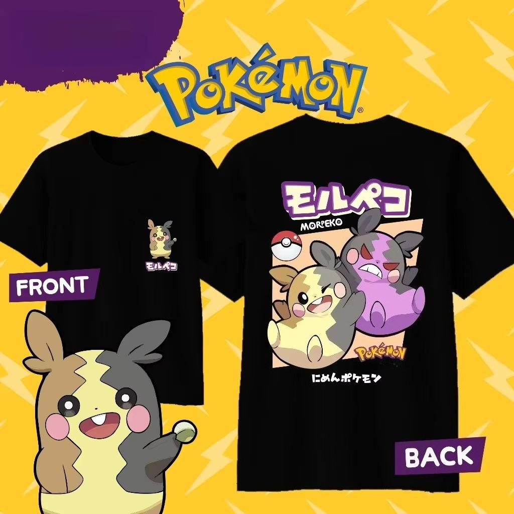 2026 Summer Pokemon Snorlax Graphic T Shirt KidsUnisexWomen Short Sleeve Tee Cotton Streetwear Casual Tops Anime Graphic Print