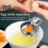 Сепаратор для яичного желтка из нержавеющей стали, профессиональный инструмент для выпечки с подвесным крючком, прецизионный фильтр, кухонный гаджет для выпечки тортов, кексов