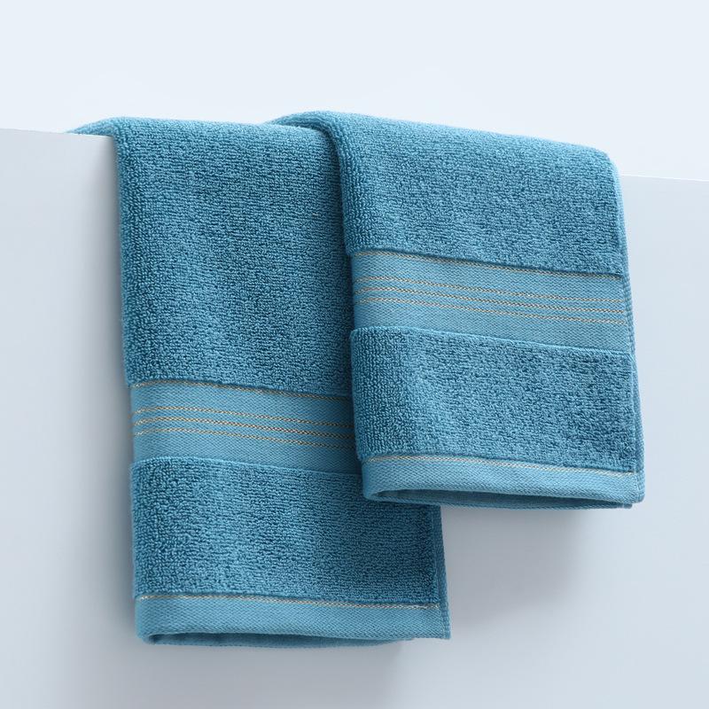 Мягкие и впитывающие квадратные полотенца из чистого хлопка для домашнего использования