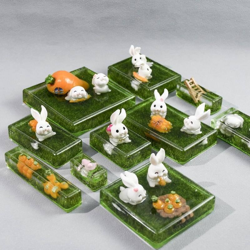 Silicone Resin Molds for Jewelry Soap Dried Flower Ornament Specimen Ornament Making Exploy Casting Molds DIY Handmade