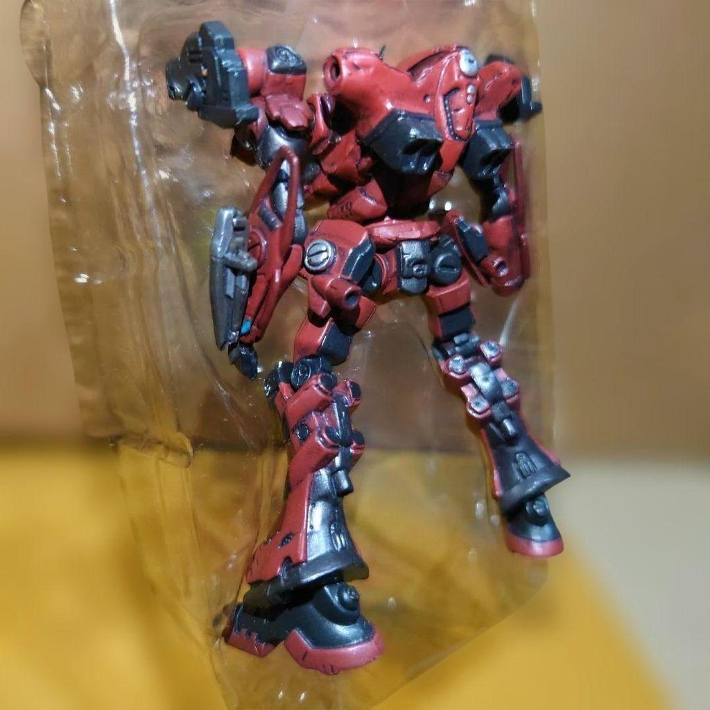 Б/у Armored Core Mirage Поздняя модель Красный Монетная фигурка Kotobukiya