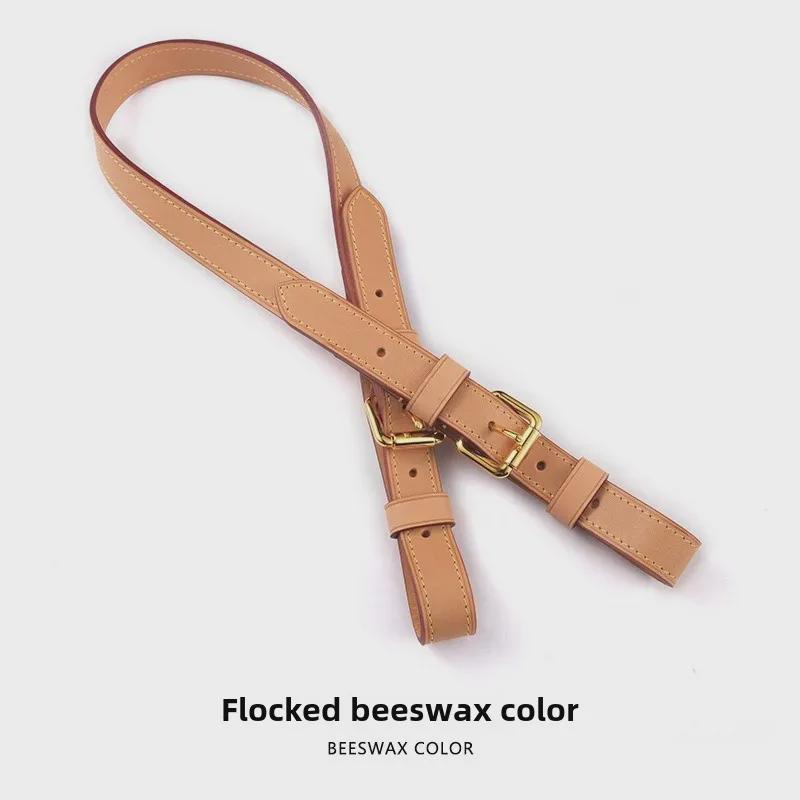 MHS-C-27 Плечевой ремень из кожи с текстурой дерева - широкий, растительного дубления, аксессуар, меняющий цвет