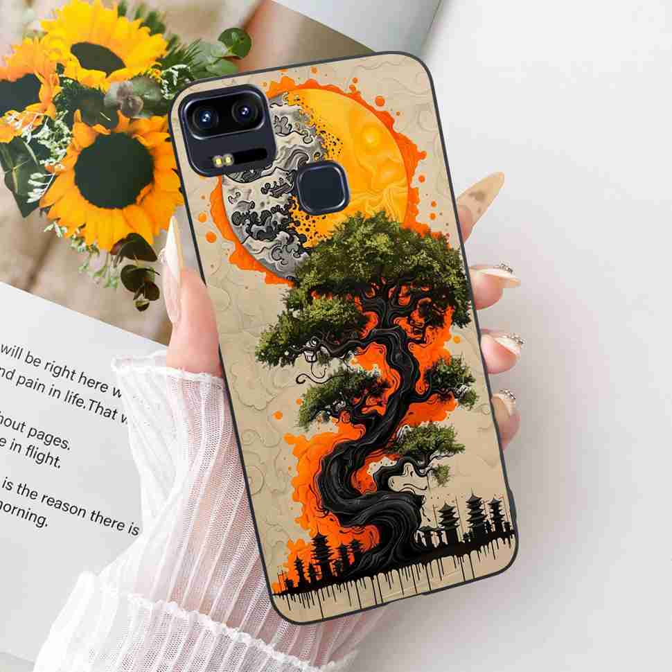 For Asus Zenfone 3 Zoom Case Cartoon Butterfly Lion Silicone TPU Black Soft Cover For Asus ZE553KL Phone Cases Bumper Fundas