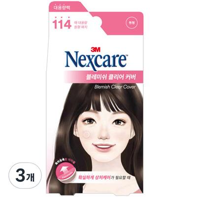3M Blemish Clear Cover Easy Peel, 114 шт., 3 шт.
