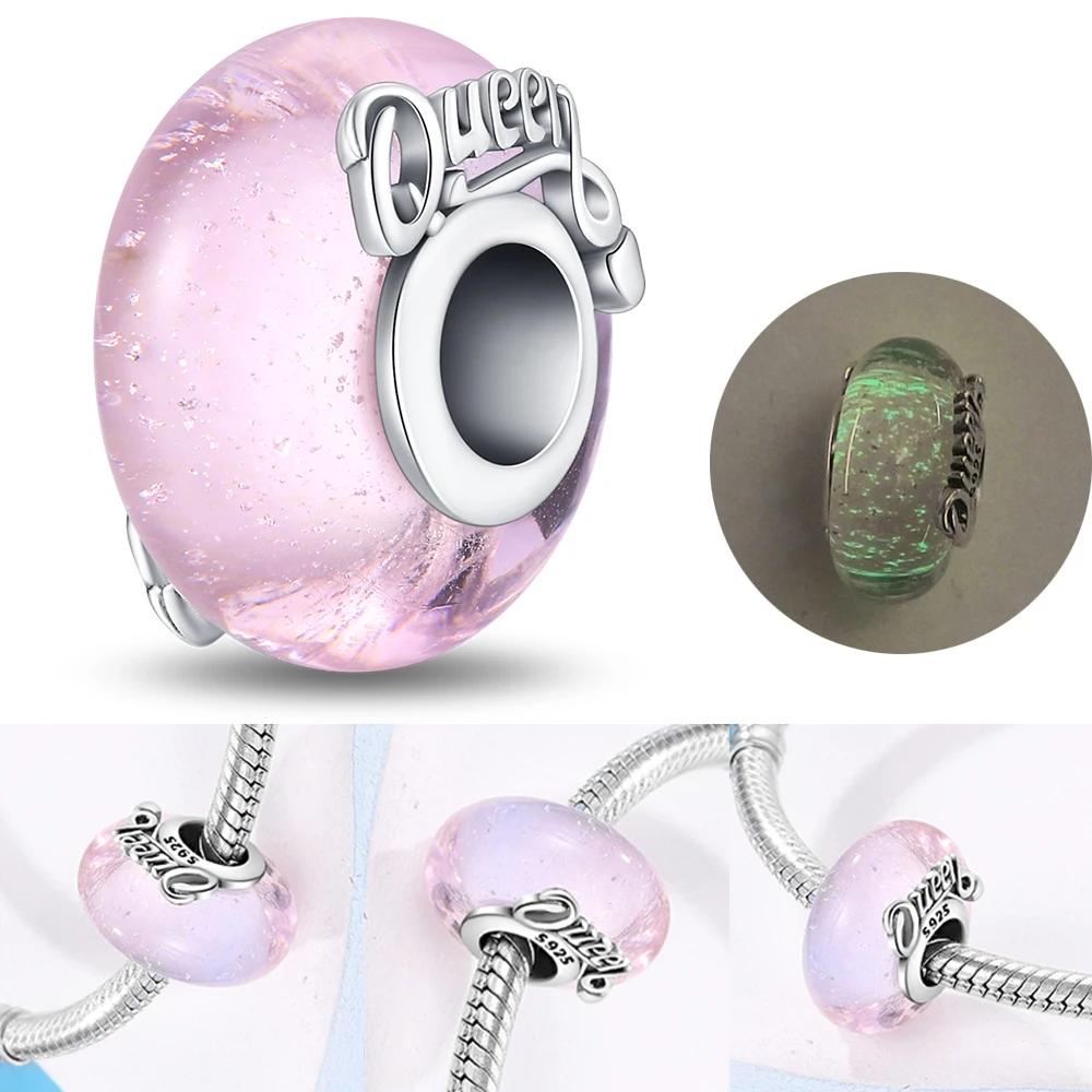 Новый Медный Красочный Цветок Муранское Стекло Шарм Подходит Оригинальный Браслет Ожерелье Сердце Муранское Стекло Сделай Сам Изысканные Ювелирные Изделия