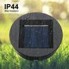 Tomshine 80MM Цельсия 3,15 дюйма 2 шт. Солнечная батарейная коробка Аксессуары Запасная верхняя часть с 1 шт. * Тепло-белые светодиоды Цельсия Шт. Поликремниевая панель IP44