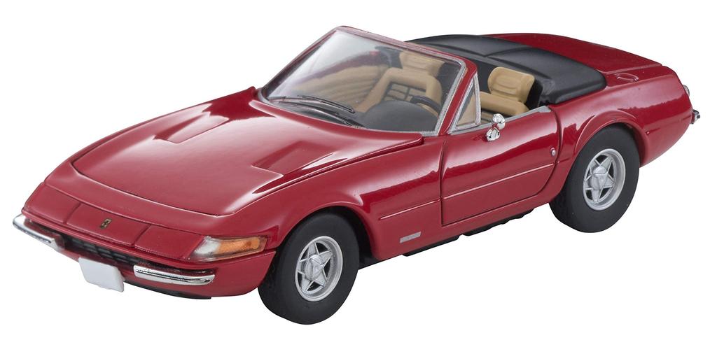 Tomytec Tomica Limited Vintage TLV Ferrari 365 GTS4 Red Finished Model 311546 1/64