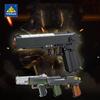 Пистолет серии KAZI Desert Eagle, имитация игрушечного пистолета, может стрелять по образовательным строительным блокам для мальчиков.