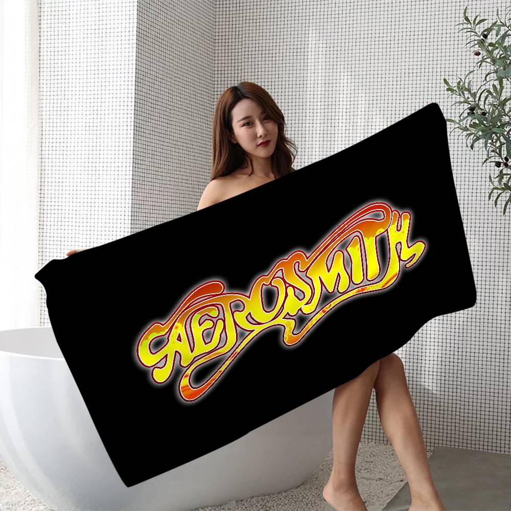 Классическая рок-группа A-Aerosmith Микрофибровое пляжное полотенце Впитывающее Быстросохнущее Мягкое Полотенце для йоги, плавания, курорта, альпинизма