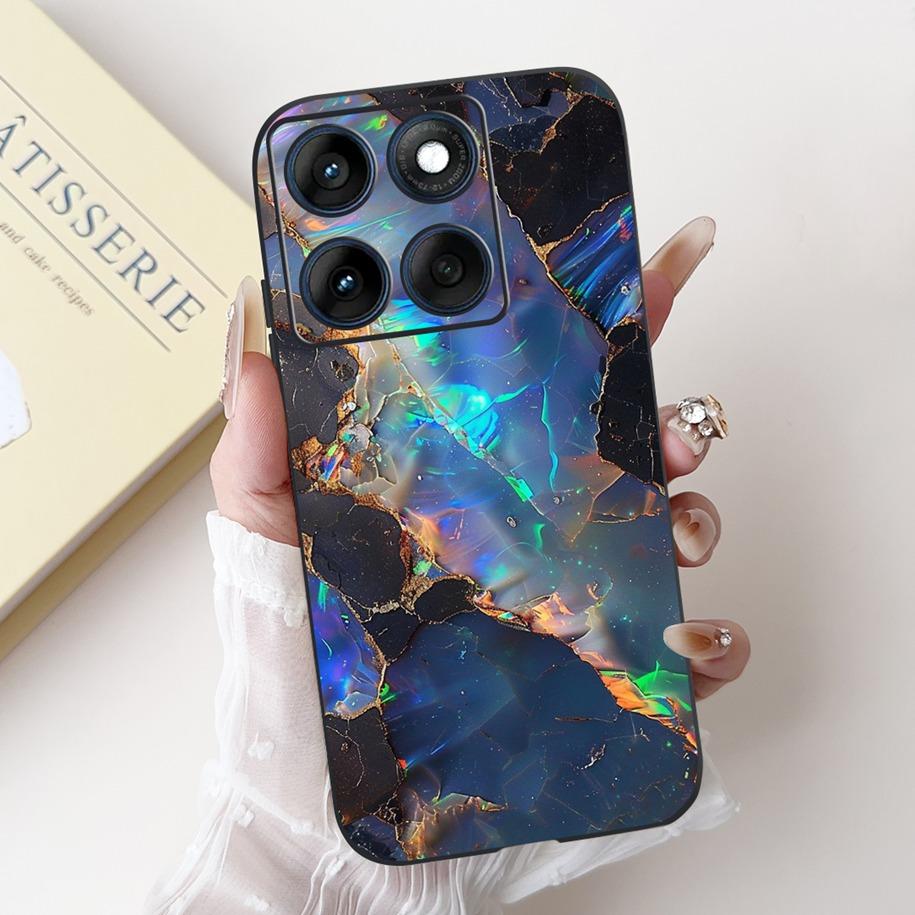 For Motorola Edge 60 Pro Case Moto Edge 60 Fusion Cover New Fashion Flower Soft Silicone Bumper For Moto Edge 60 60s Edge60 Capa