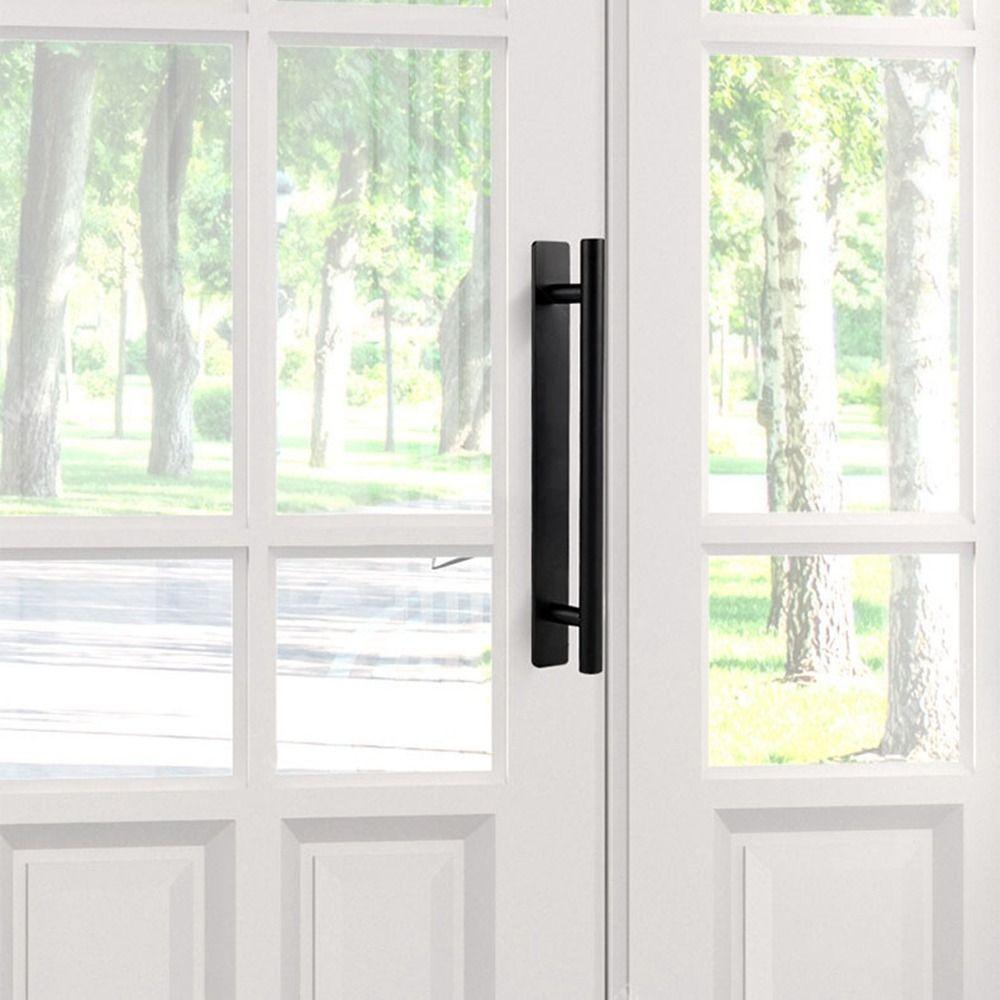 Самоклеящаяся дверная ручка Дверная ручка из алюминиевого сплава Модная ручка для раздвижной двери Дверь