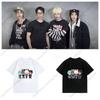Футболка NEXZ TOMOYA YU YUKI HYUI с мультяшным принтом Модная футболка K-pop Одежда для фанатов Унисекс Женская Хлопковая Летняя с коротким рукавом Футболки