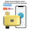 Tuya Zigbee Watering Timer Smart Garden Sprinkler Timer Automatic Drip Irrigation Watering System Support Home Assistant