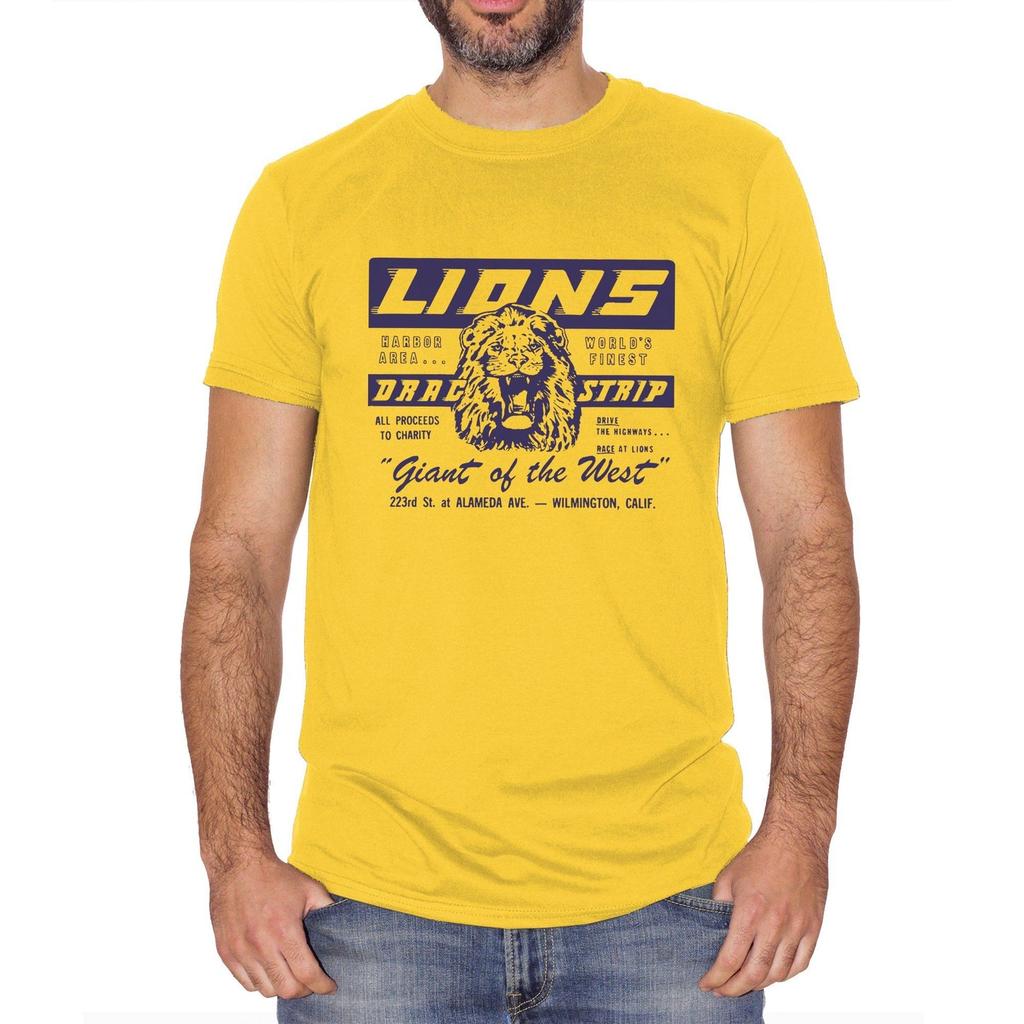 Футболка Lions Drag Strip Однажды в Голливуде Фильм Брэд Питт Новая SS057