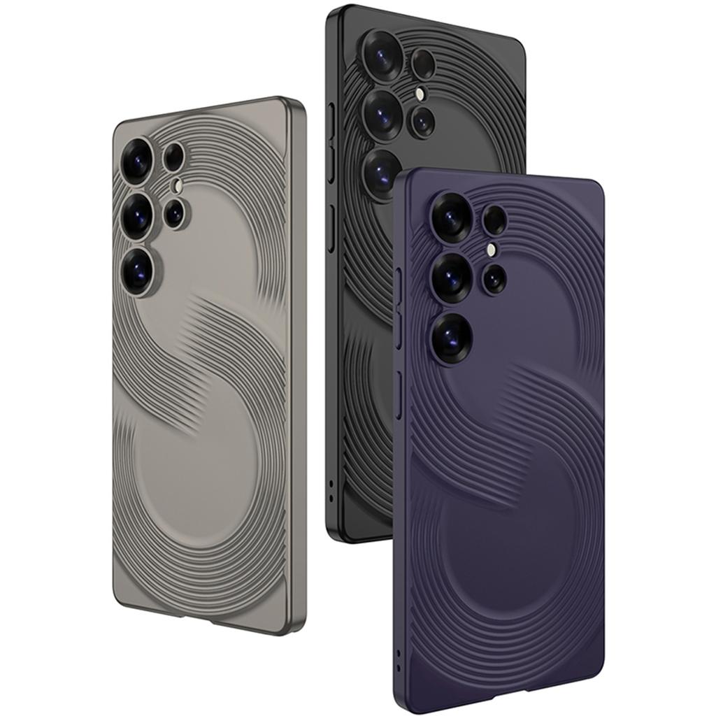 Для Samsung Galaxy S25 Ultra Чехол Твердый ПК Ультратонкий Задняя крышка телефона S-образный дизайн