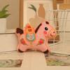 Creatively Embroidered Cloud Pattern Horse Plush Toy With Gift For Friends And Bag Charm