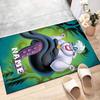 Custom Villain Mat Personalized Name, Polyester Washable Indoor Entryway Rug, Gift for Christmas, Easter, Thanksgiving Day