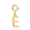 Пружинная застежка подвеска с буквенными шармами подвеска с инициалами для женского ожерелья серьги брелок с цирконом DIY аксессуары оптом