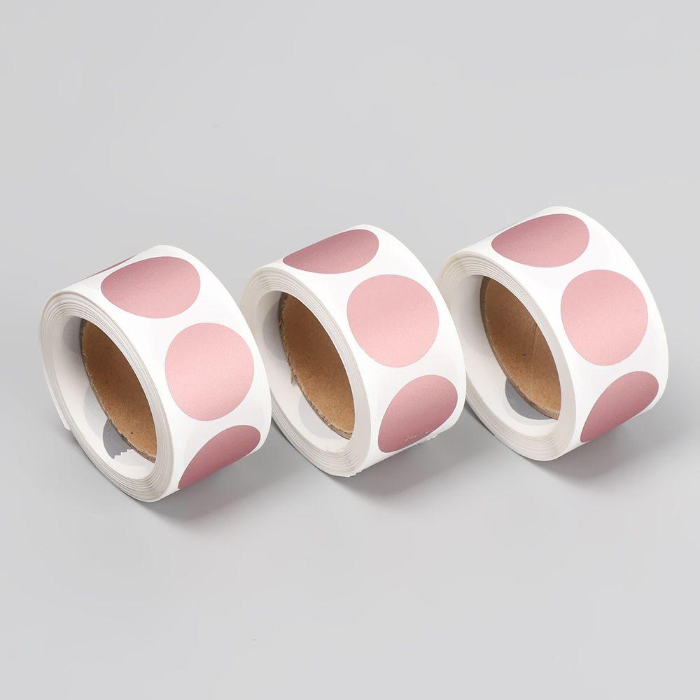 Card Game Stationery Secret Code Cover Adhesive Paper Scratch Off Sticker Labels Round Shape