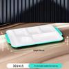 Коммерческий меламиновый поднос с отделениями для столовой