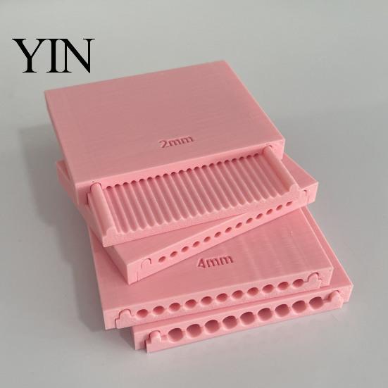 Clay Bead Rolling Board 4Pcs/Set Gel Ball Maker Tools, Polymer Rollers, 2mm 3mm 4mm DIY Jewelry Craft Supplies 5mm Sphere Shaper Roller, Nail