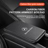 1Pcs Car Armrest Box Mats Leather Center Console Covers Styling For Mercedes-Benz V177 W247 W176 W177 W207 W203 W204 GLA GLC X253 GLK Class