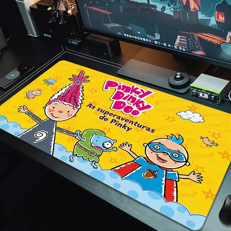Pinky Dinky Doo Цветная Коврик для Мыши Большой Игровой Стол Подушка Нескользящий Ноутбук Планшет Большой Коврик для Мыши XXL Коврик Мини ПК Игровой Коврик С Заблокированным Краем