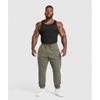Gymshark Основные свободные джоггеры Strength Green A2a7t Ecjh