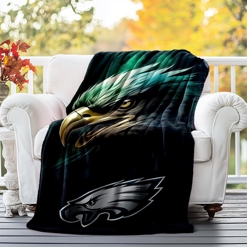 Philadelphia Flannel Blanket Soft All-Season Throw, Design for Camping, Car Travel, Hiking Sofa, Bed, Office Perfect Gift for Parties