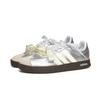 Adidas VL COURT 2.0 Vassell Abrasion Resistant Abrasion Resistant Low top Skateboard Shoes Women's Silver Yellow ID6015(Team974-)