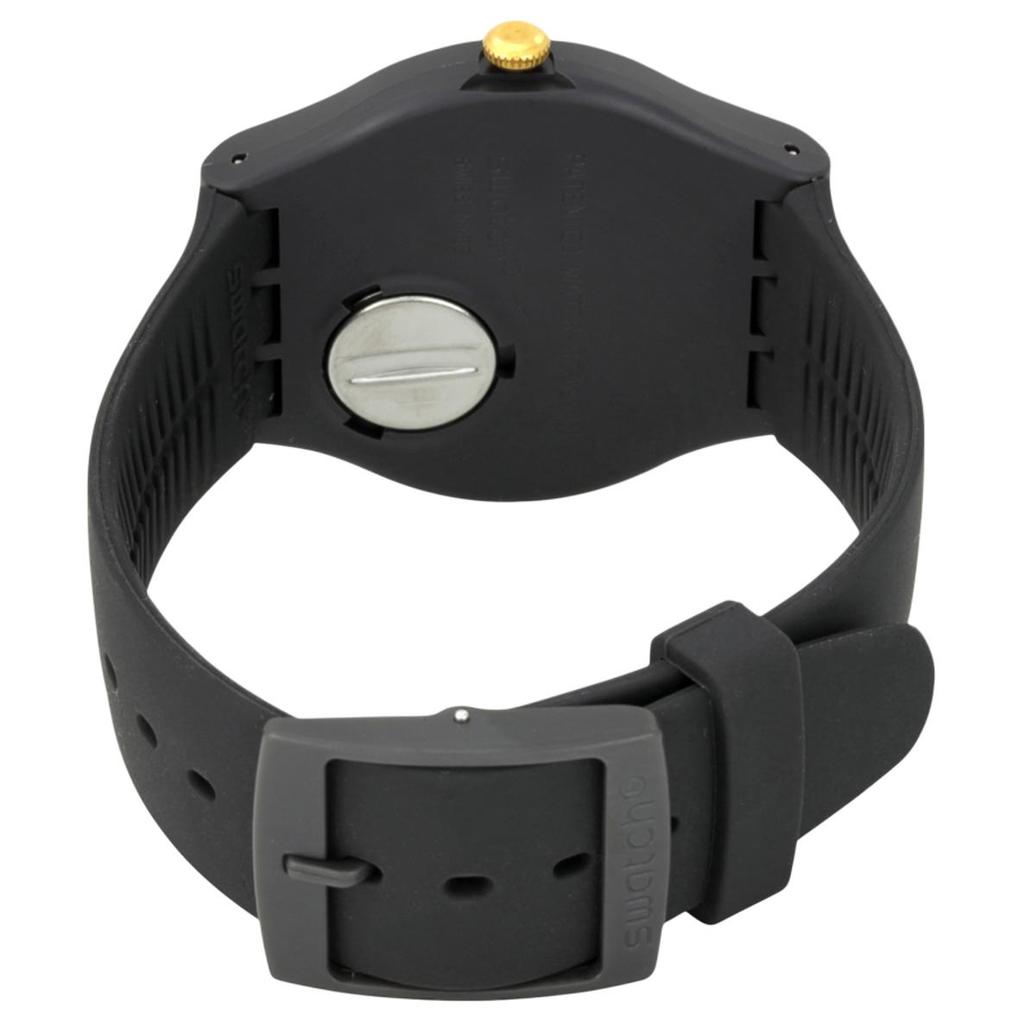 Swatch Унисекс Серия Gent Черные часы SUOM104 SUOM104