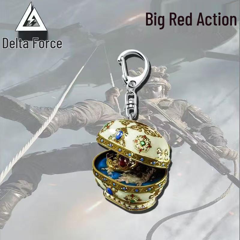 Акриловый брелок-подвеска Delta Force Peripherals Big Red с высокой оборачиваемостью, подарок для друзей