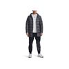 Under Armour Однотонный пуховик средней длины с капюшоном Мужская верхняя одежда Серый 1373663-012