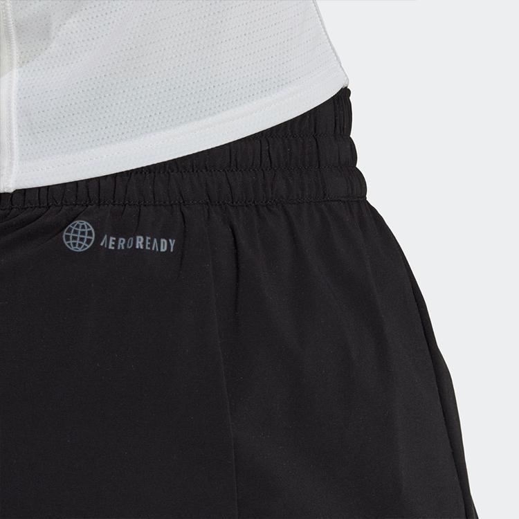 adidas Шорты для тренировок с логотипом, женские, черные, HD3931
