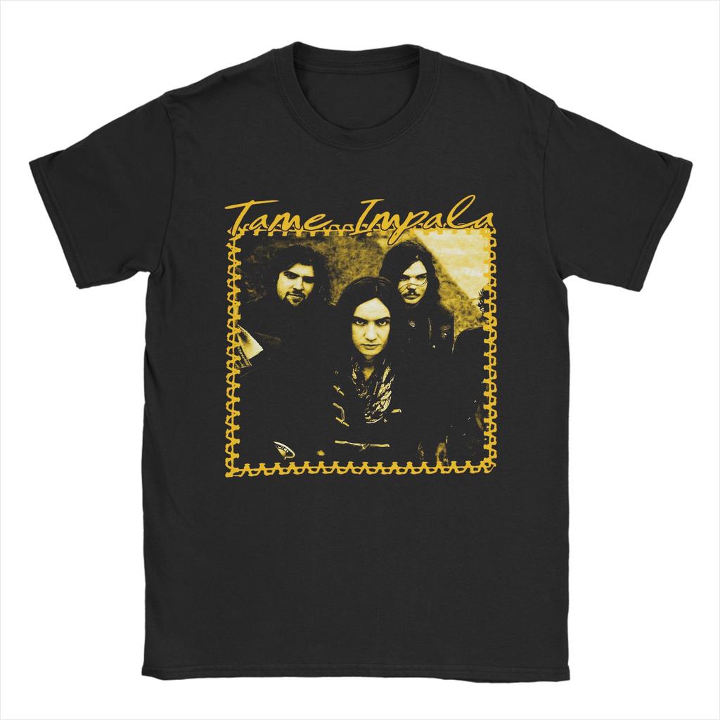 Mens Womens Tame Impala rock metal band T Shirt 100% Cotton New Arrival T-Shirt  Clothing Outfits