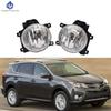 1 Pair Front Bumper Fog Light Driving FogLamps For Toyota RAV4  2013 2014 2015  Headlights Halogen Headlights Replacement Parts
