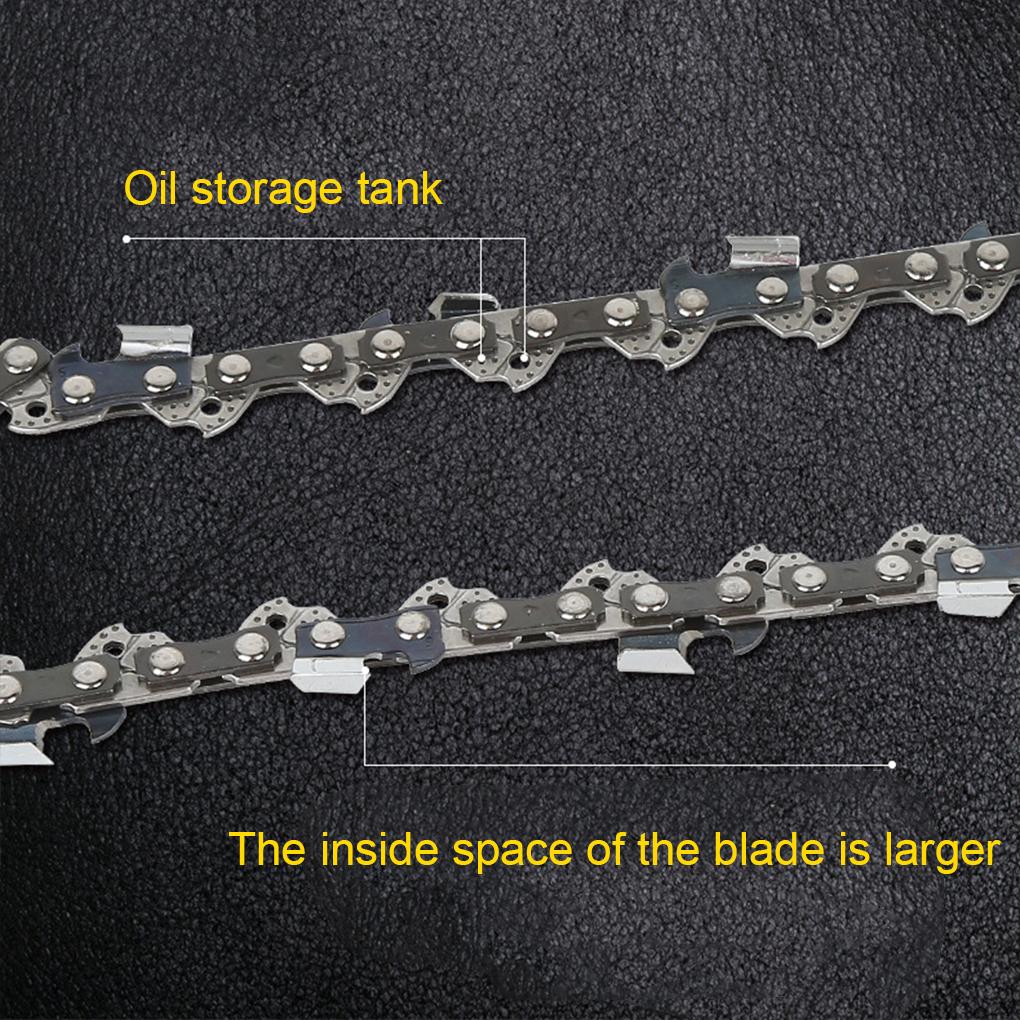 Цепь 10/12/14/16/18/20 дюймов Сплав Цепь для электропилы Шина Шаг 3/8 дюйма Толщина 40/53/59 Ведущее звено