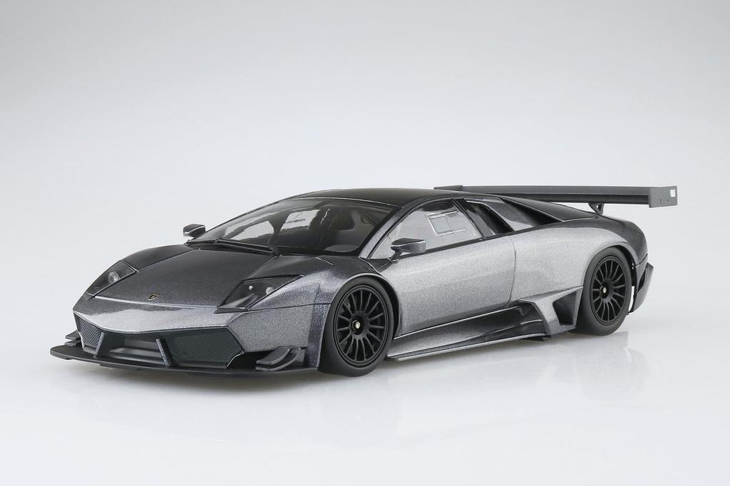 Aoshima Bunka Kyozaisha The Super Car Series Пластиковая модель Lamborghini Murcielago 1/24 № 17 '10 R-SV